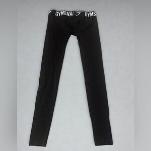 Gymshark Jet Black Jogger Pants Elastic Waist Unisex ( Men-S  or Women-M)